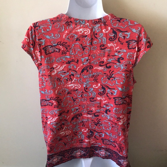 Lucky Brand Floral Patterned Top - Picture 4 of 6